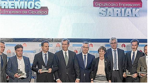 Premiados como empresa de servicios de Gipuzkoa 2016