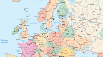 mapa de Europa