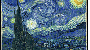 la noche estrellada de Van Gogh